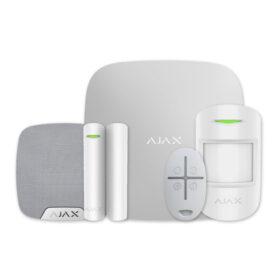 Комплект бездротової сигналізації Ajax StarterKit + HomeSiren white