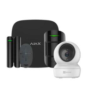 Комплект бездротової сигналізації Ajax StarterKit black + Wi-Fi камера 2MP-CS-C6N