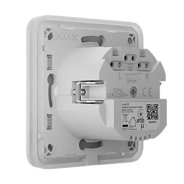 Ajax Outlet [type F] – Бездротова розумна вбудована розетка - Інтернет-магазин Locksmith