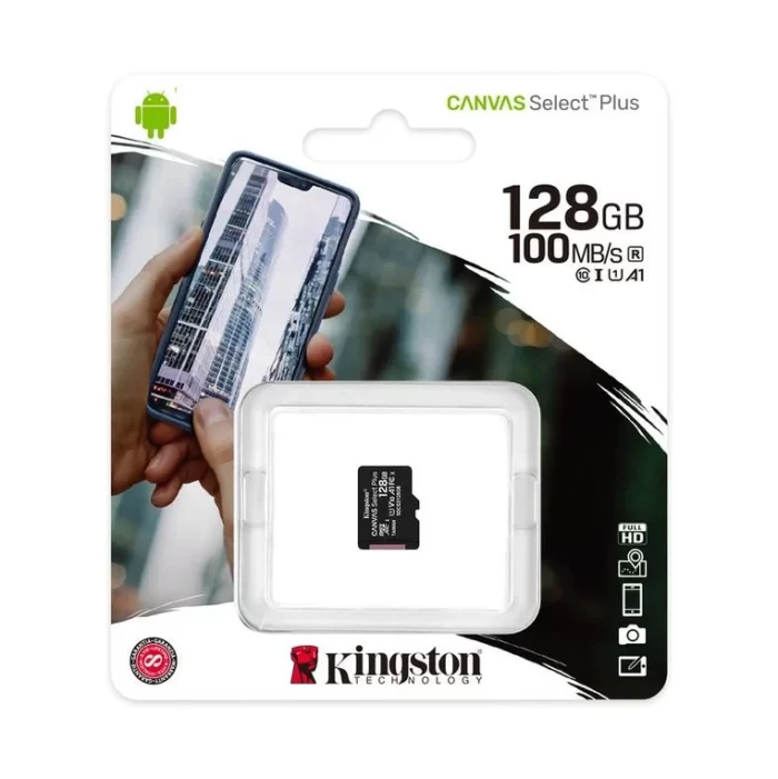 Карта пам'яті Kingston microSDHC 128GB