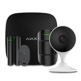 Комплект бездротової сигналізації Ajax StarterKit black + Wi-Fi камера 2MP-C22EP-A - Інтернет-магазин Locksmith