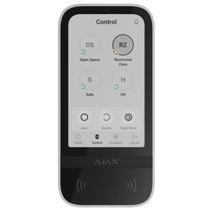 Бездротова клавіатура Ajax KeyPad TouchScreen JunctionBox, black - Інтернет-магазин Locksmith