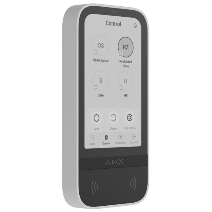 Бездротова клавіатура Ajax KeyPad TouchScreen JunctionBox, black - Інтернет-магазин Locksmith